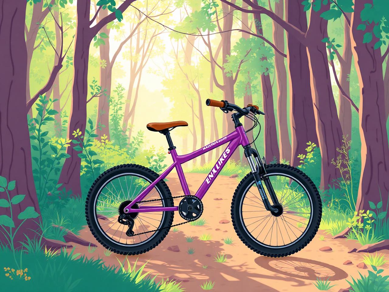 Bicicleta em trilha
